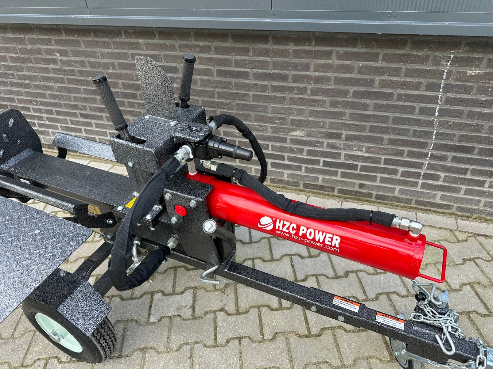Kloofmachine - Houtsplitter - Houtklover 30 ton, Benzine, Staand, Nieuw, Wibautstraat 144 Amsterdam