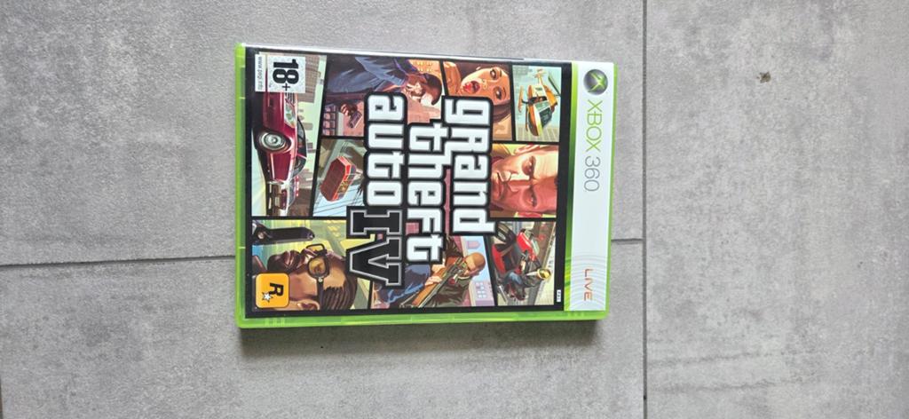Grand Theft Auto IV (GTA 4) Xbox 360 - Inclusief kaart, Avontuur en Actie, Online, Gebruikt, Vanaf 18 jaar