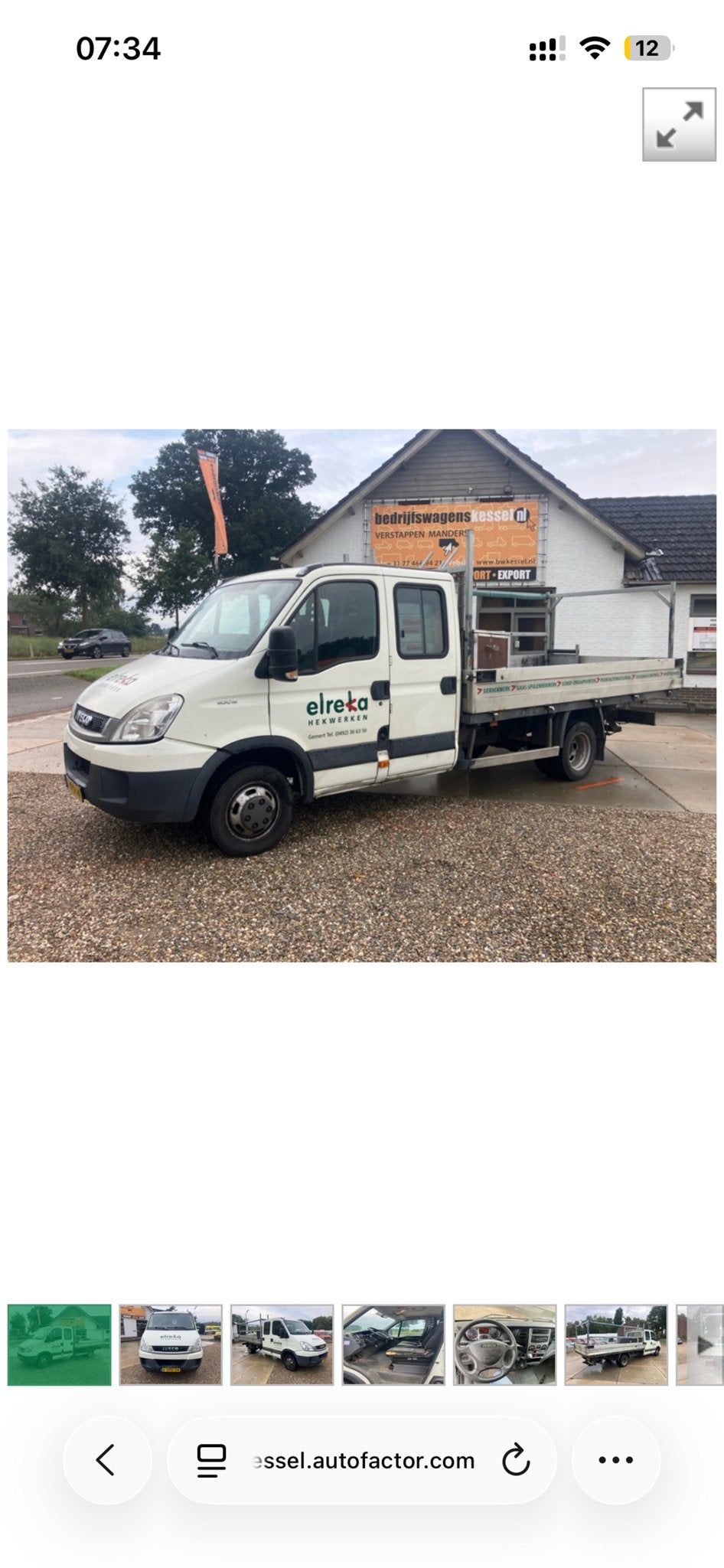 Iveco Daily 40C 2010 Iveco Daily Dubbele Cabine BTW⁠, Auto's, 145 pk, Achterwielaandrijving, Iveco, Origineel Nederlands