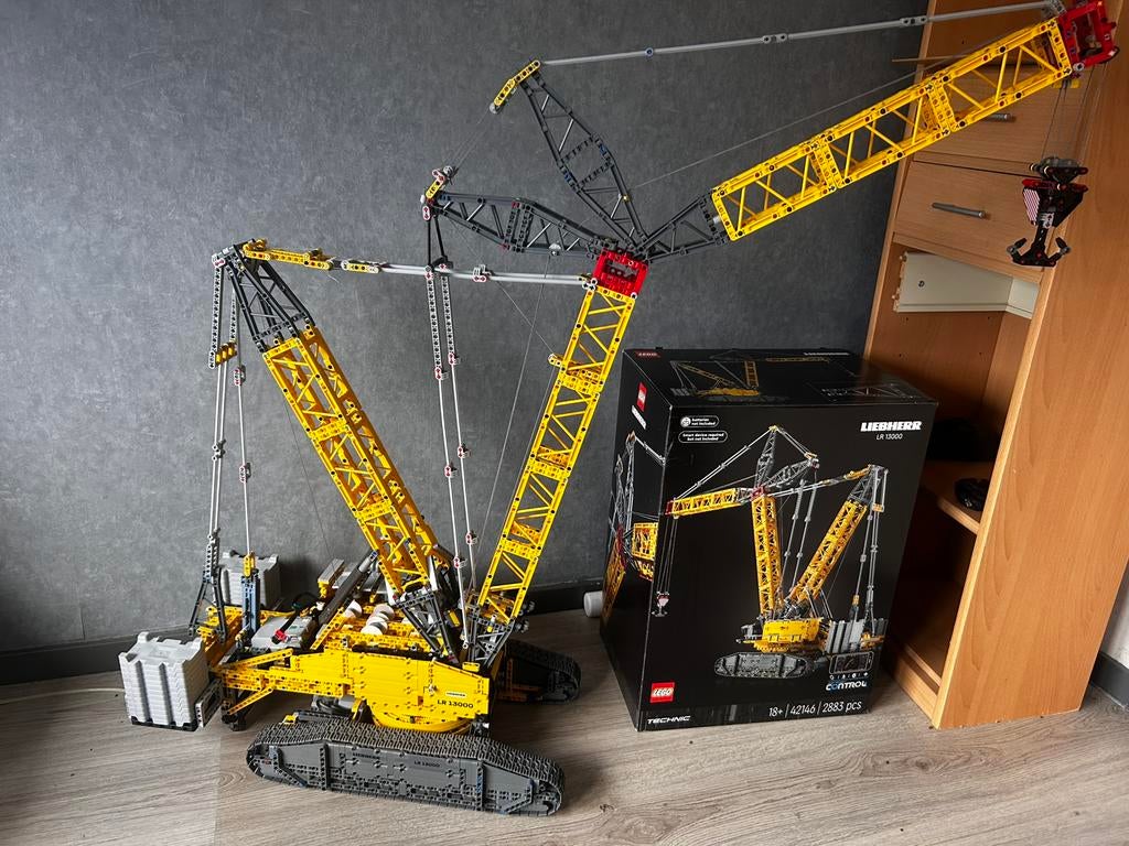 Lego technic liebherr lr 13000, Compleet, Lego, Ophalen of Verzenden, Zo goed als nieuw