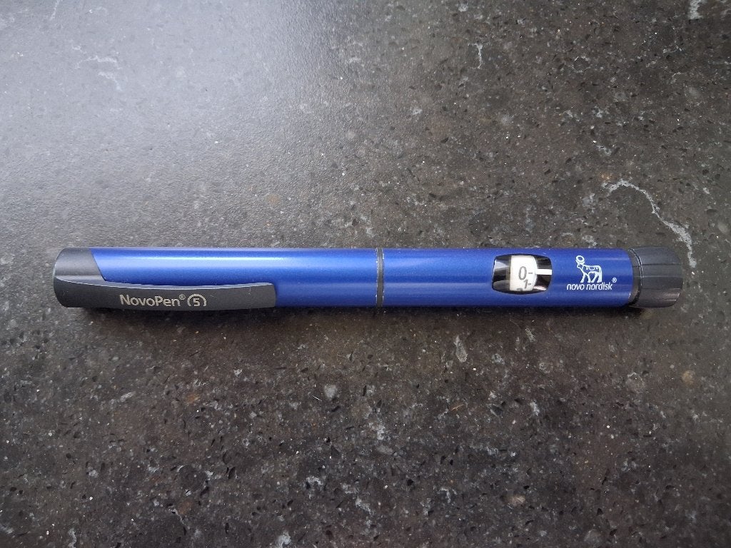 NovoPen 5 insulinepen Novonordisk, Diversen, Ophalen of Verzenden, Zo goed als nieuw