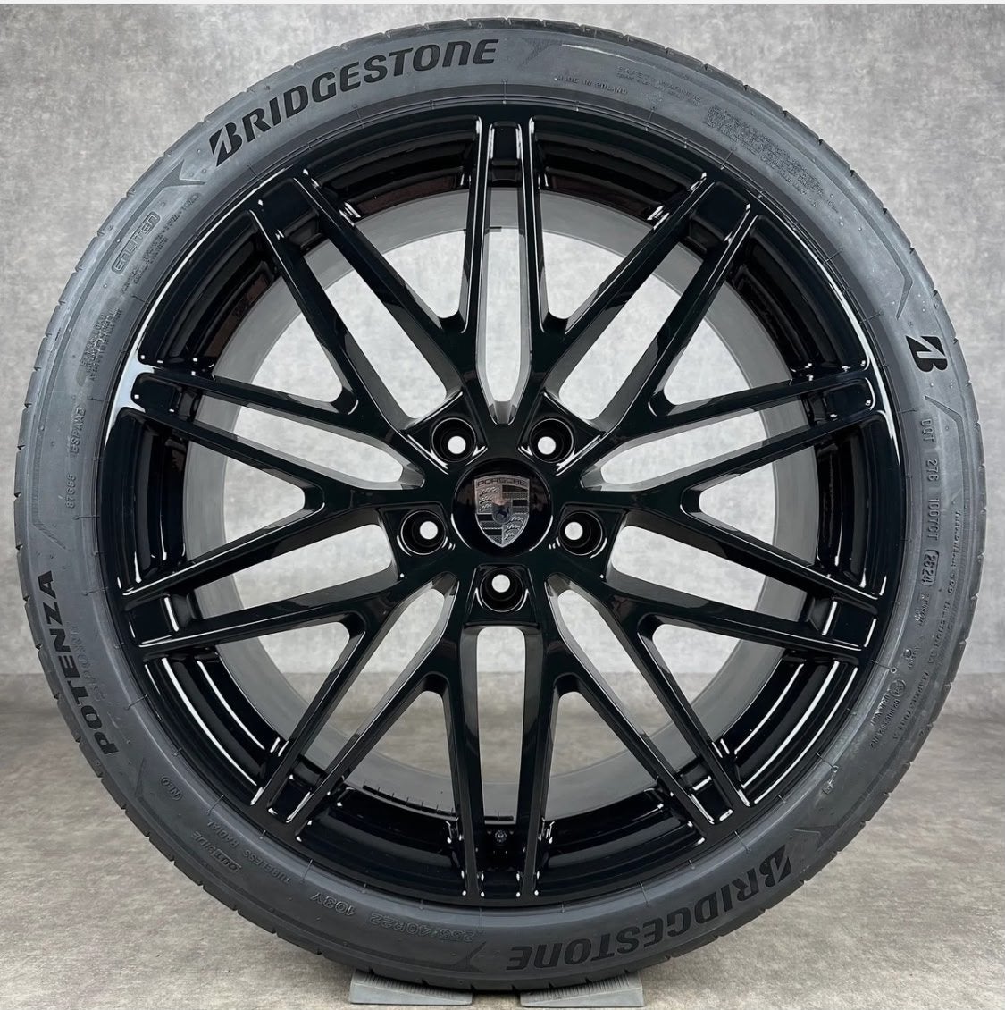22” Porsche Macan GTS velgen 5x112 2025  + pirelli MACAN EV, 255 mm, Banden en Velgen, Nieuw, Overige maten