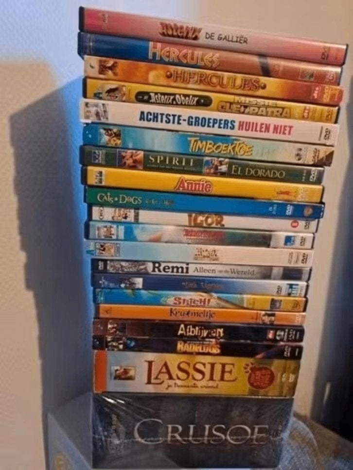 AANBIEDING - JEUGD FILMS OP DVD % %KORTING%%, Alle leeftijden, Ophalen of Verzenden, Zo goed als nieuw