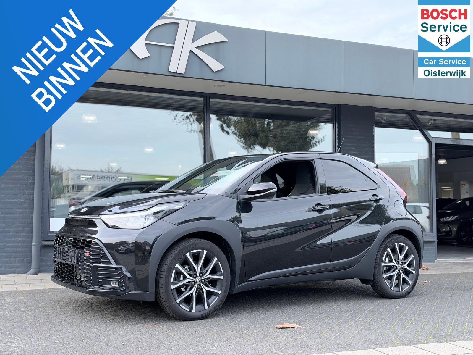 Toyota Aygo X Hybrid 115 GR Sport Automaat | JBL | LED | Key, Auto diversen, Automaat, Overige kleuren, Postbus 212
4940 AE  Raamsdonksveer, NL