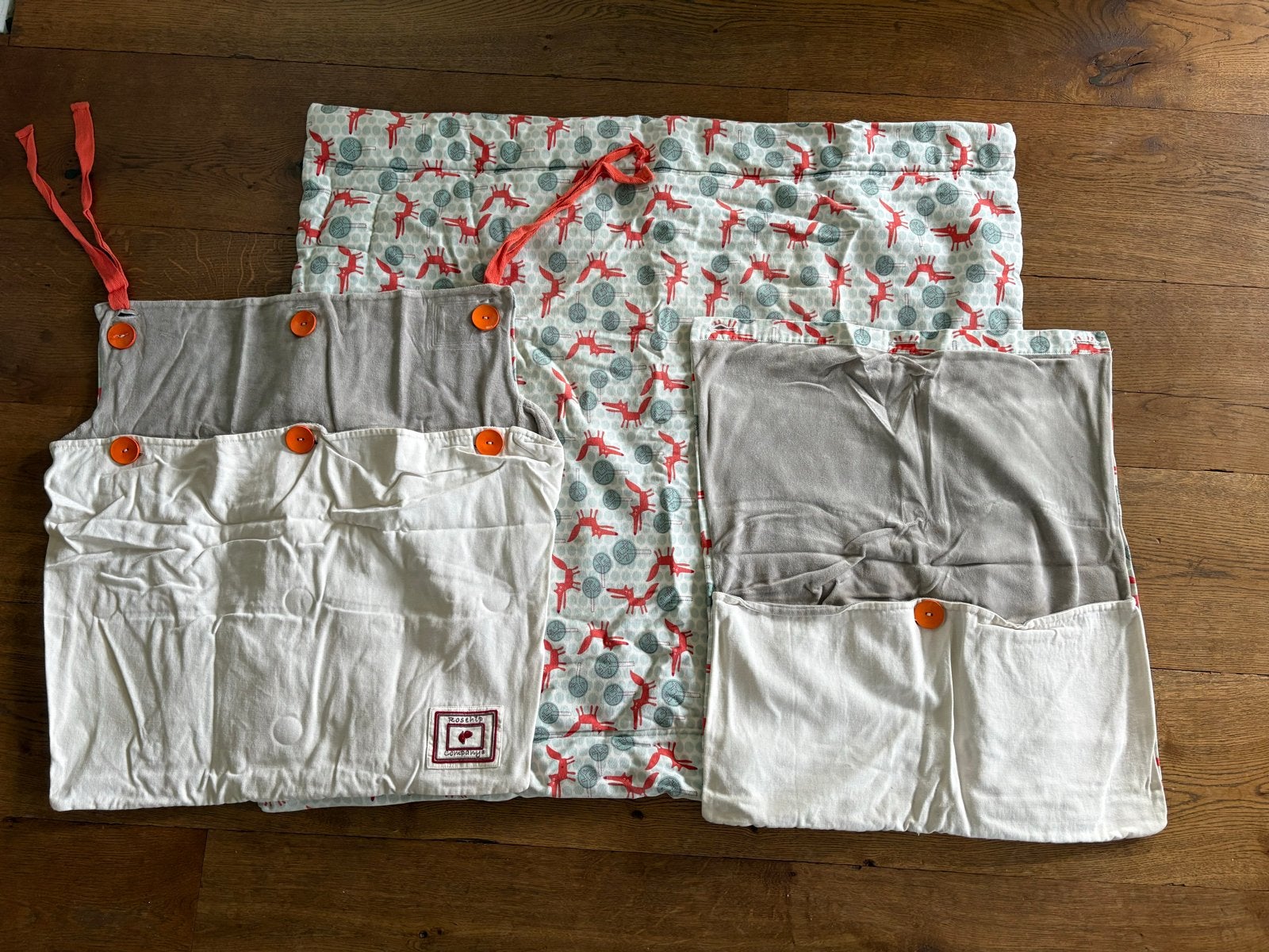Boxkleed en tassen voor aan de box, Ophalen, Gebruikt, Boxkleed