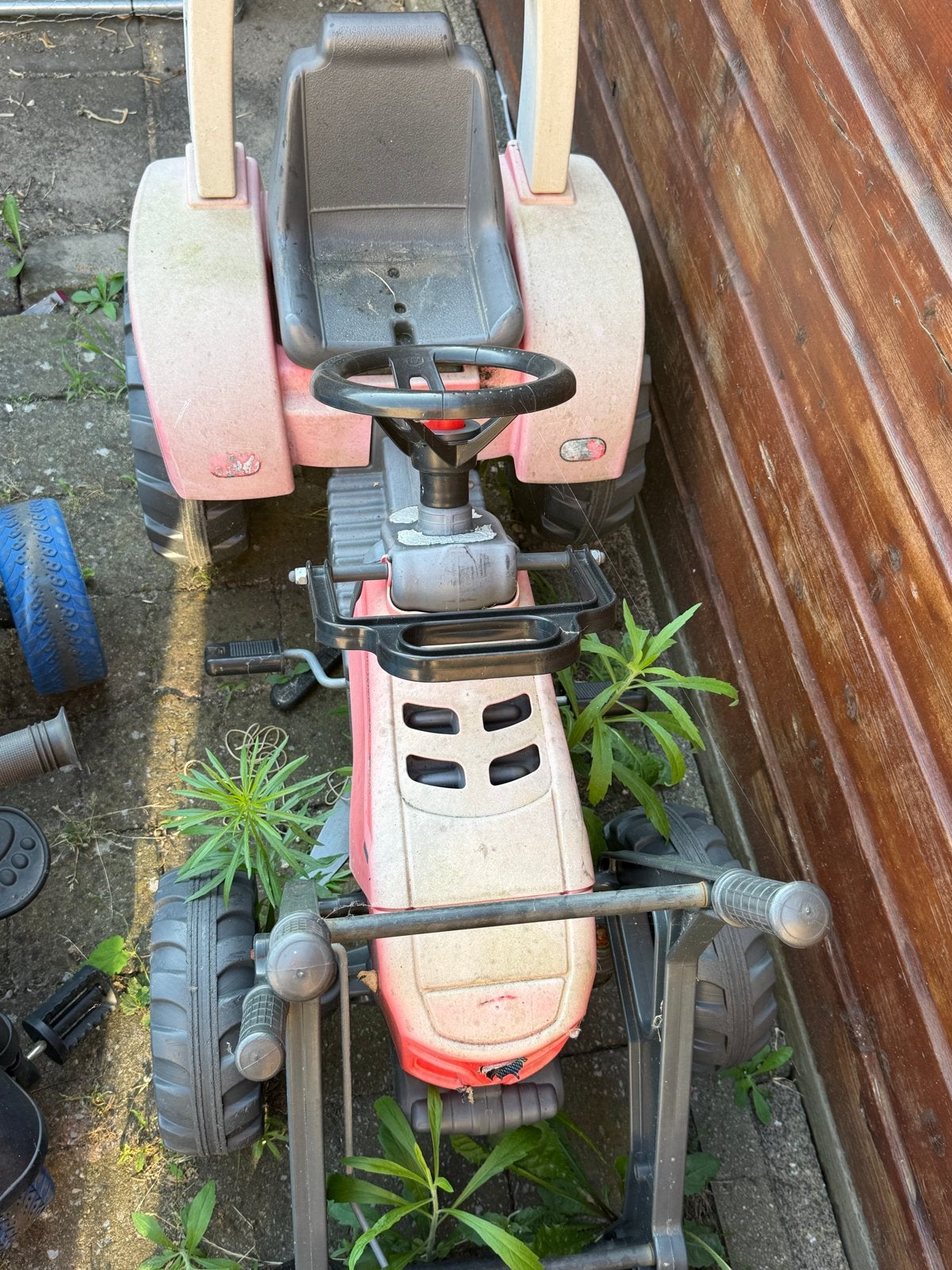 Kinder trekker met aanhanger, Ophalen, Gebruikt