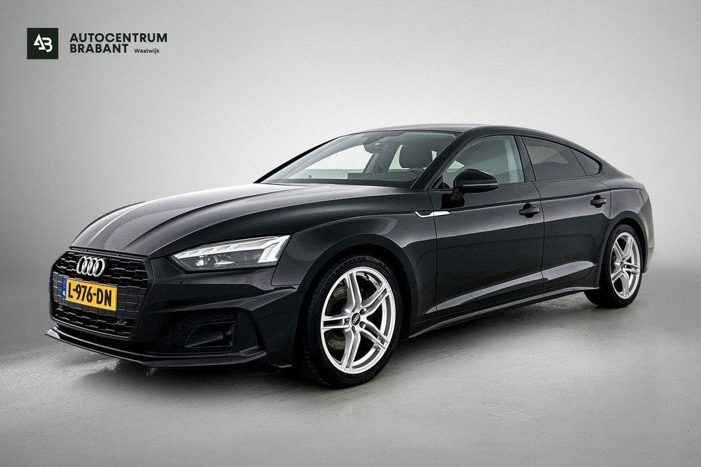 Audi A5 Sportback 35 TFSI Business edition Automaat (GROOT-N, Auto's, Audi, Stof, Gebruikt, 4 cilinders, Zwart