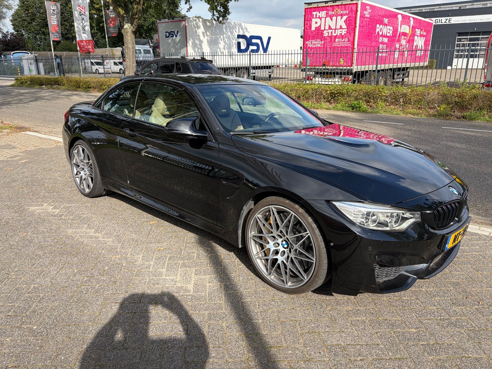 BMW m4 competition  cabriolet,keramische remmen!, Automaat, Achterwielaandrijving, Beige, 4-Serie