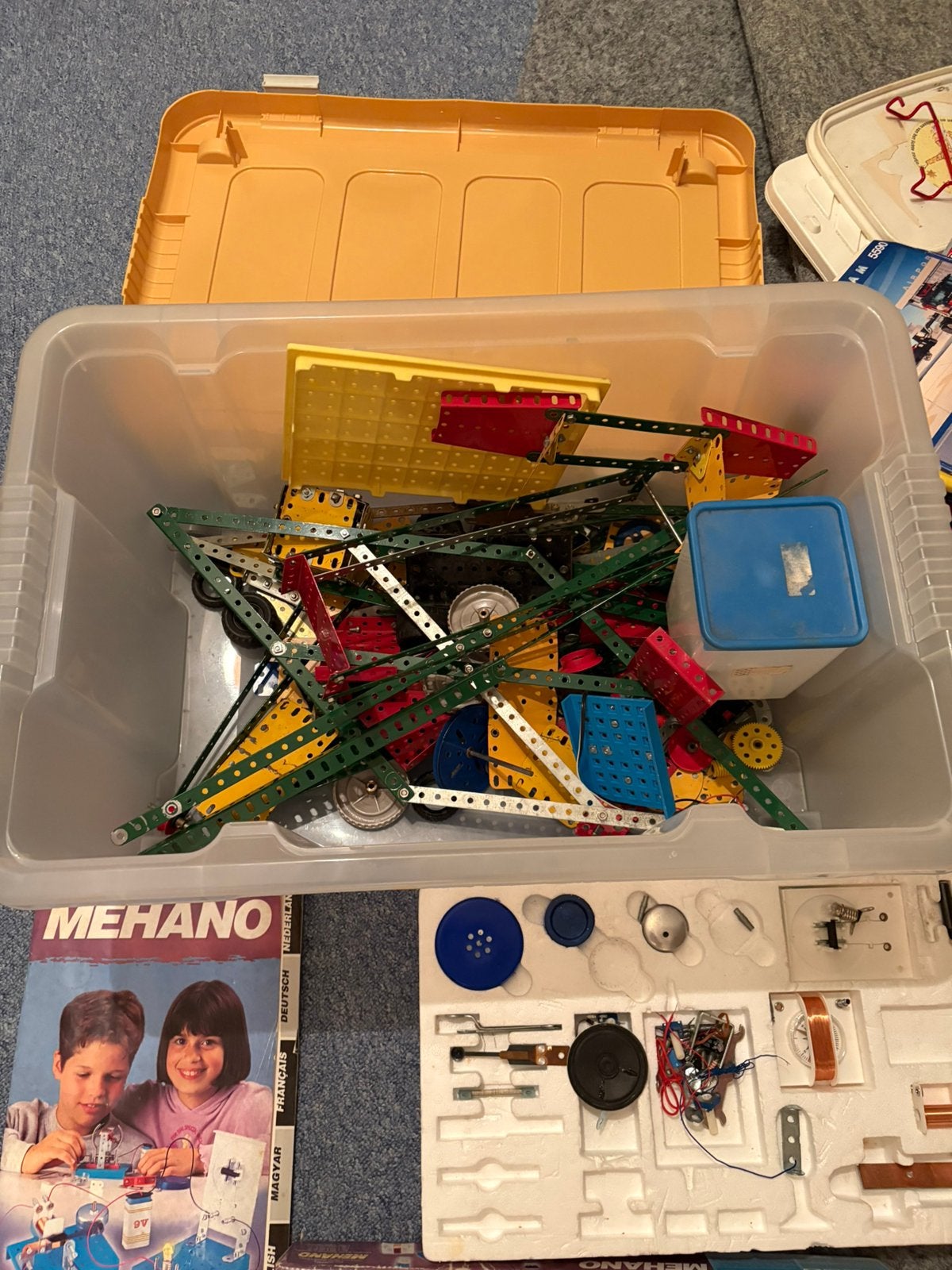 Mecano en mehano, Ophalen, Zo goed als nieuw