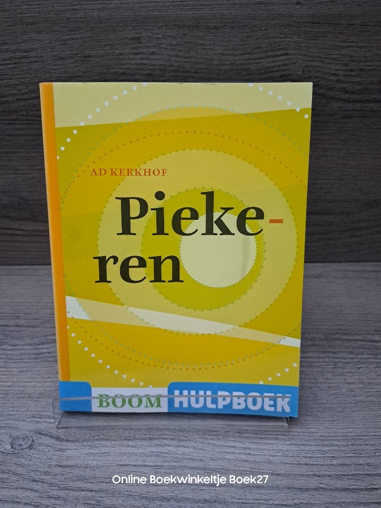 Piekeren / een stapsgewijze methode om je gepieker te, Boeken, Ophalen of Verzenden, Gelezen, Ad Kerkhof