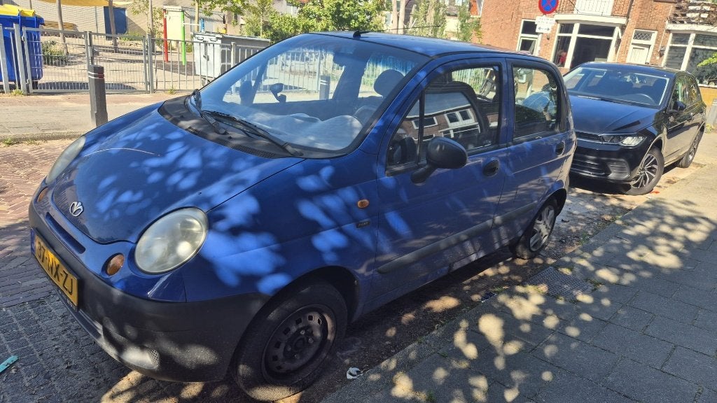 Daewoo Matiz 0.8 2004 Blauw, Voorwielaandrijving, Stof, Matiz, Blauw