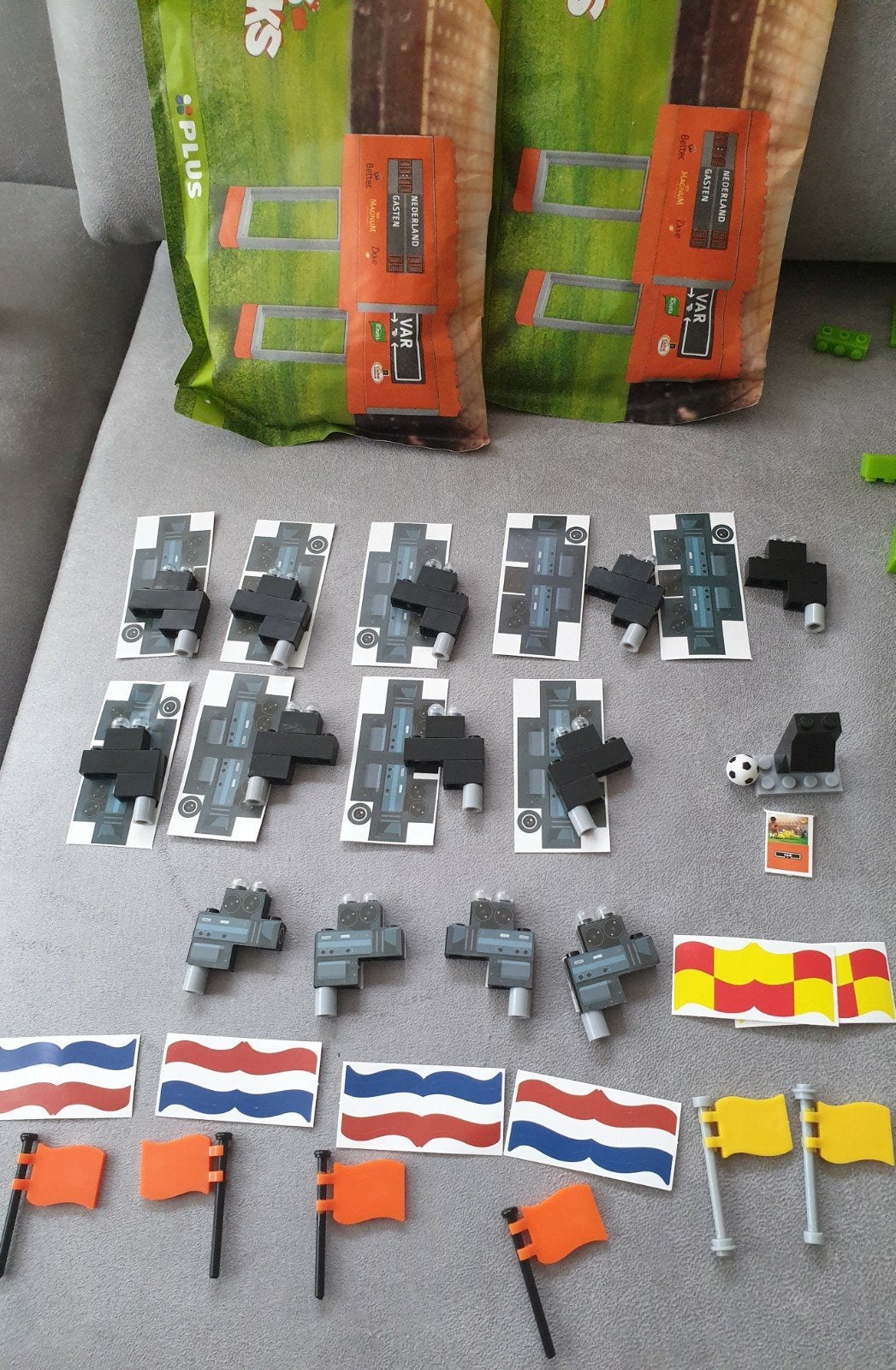 Lego attributen  oranje voetbal van plusmarkt, Ophalen of Verzenden, Nieuw