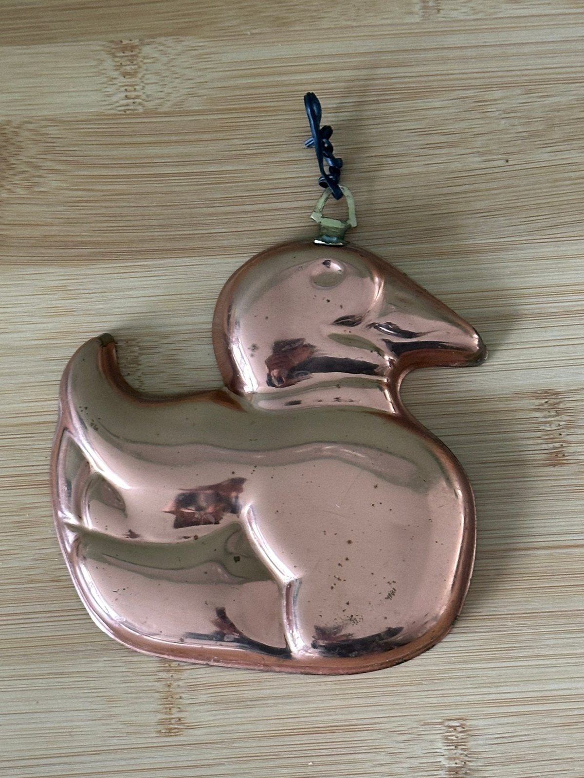 Koperen eend muur decoratie, Antiek en Kunst, Ophalen of Verzenden