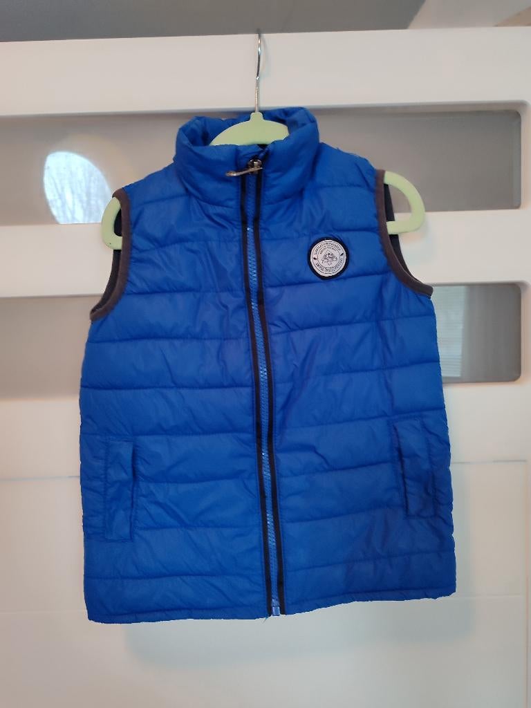 Blauwe Bodywarmer, Ophalen, Zo goed als nieuw, Maat 92