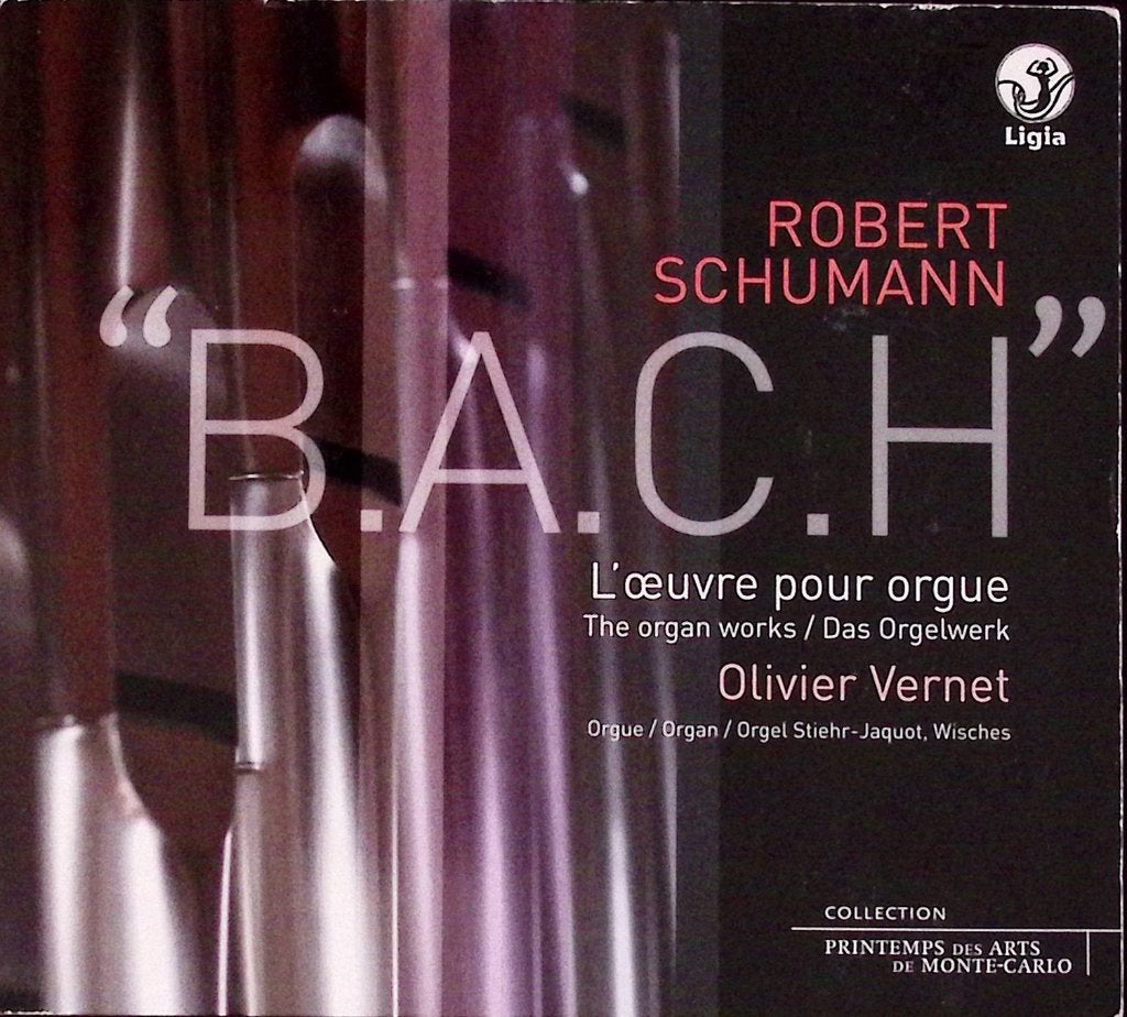Robert Schumann - "B.A.C.H." L'œuvre pour orgue (CD), Cd's en Dvd's, Inclusief boekje, Gebruikt, Ophalen of Verzenden, Romantiek