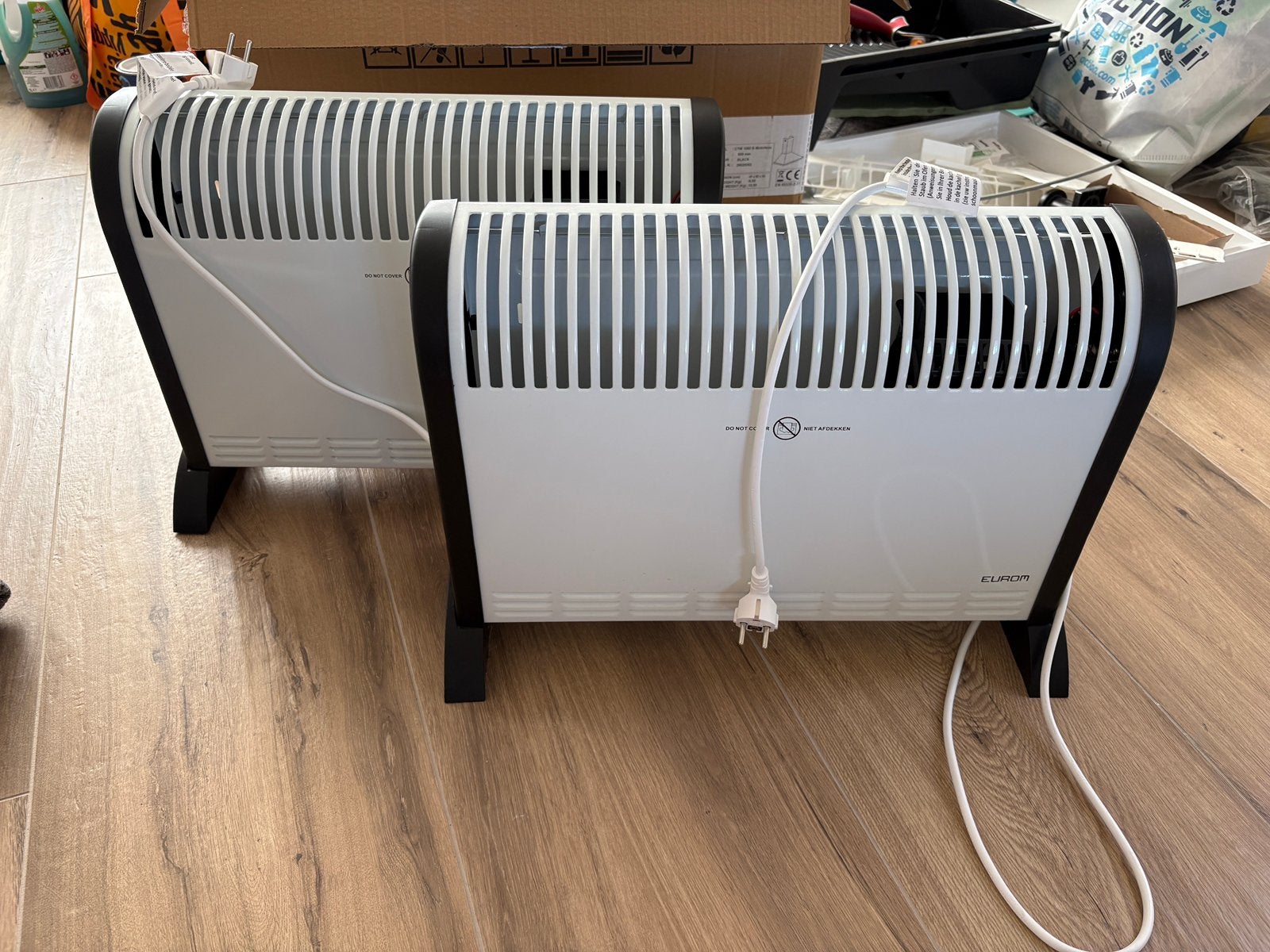 Eurom convectorkachel(s) 2000 watt, Ophalen, 30 tot 80 cm, Gebruikt, Kachel