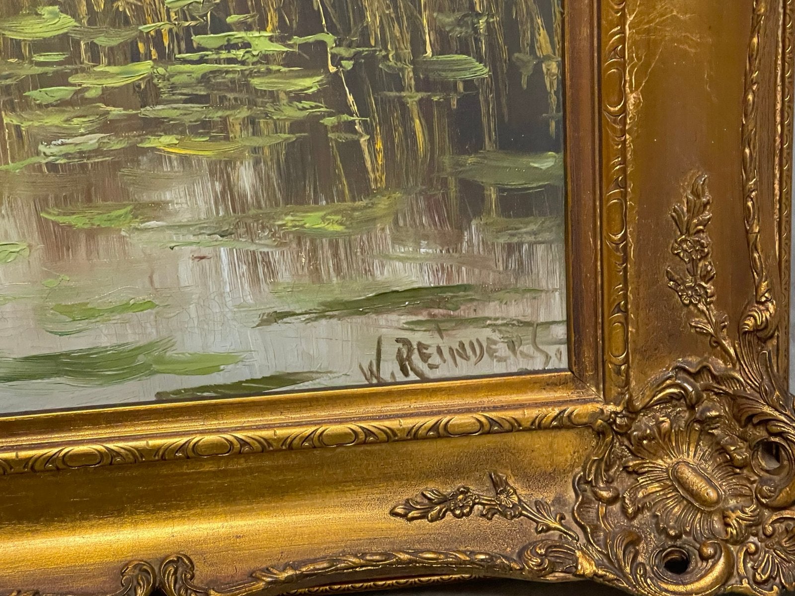 Schilderij W. Reinders 91x60, Ophalen