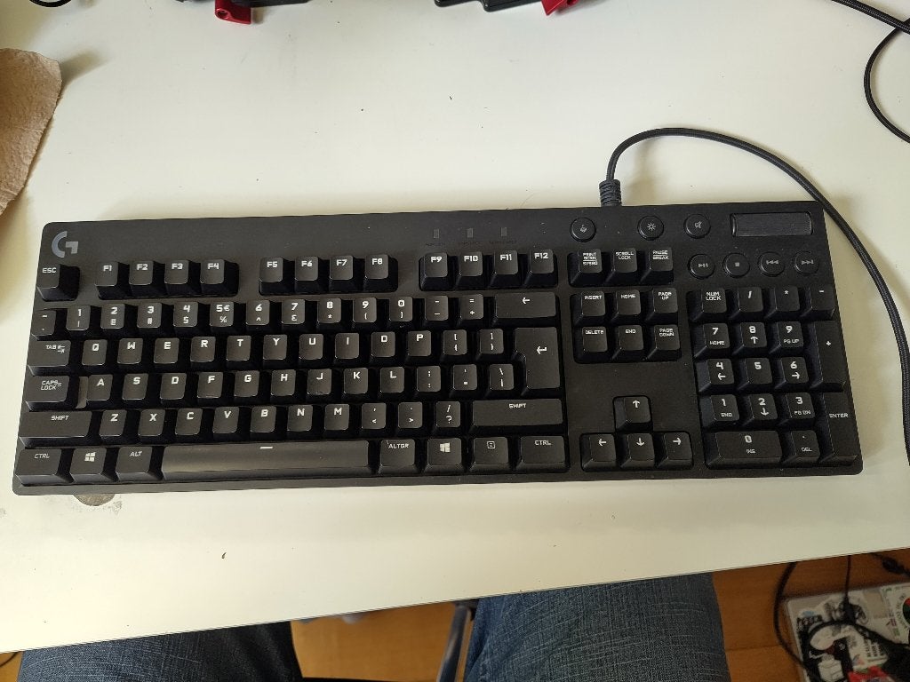 Logitech G610 Orion Mechanical keyboard, Computers en Software, Toetsenborden, Ophalen of Verzenden, Zo goed als nieuw, Qwerty