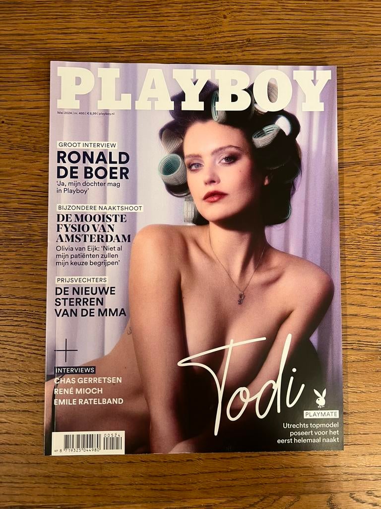 Playboy Magazine - Mei 2024 - Todi Cover, Ophalen of Verzenden, Nieuw