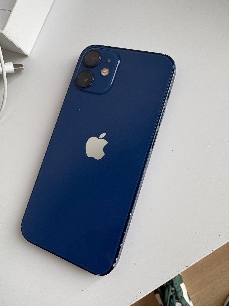 iPhone 12 mini blue, Telecommunicatie, Ophalen, 128 GB, Zo goed als nieuw, Zonder simlock