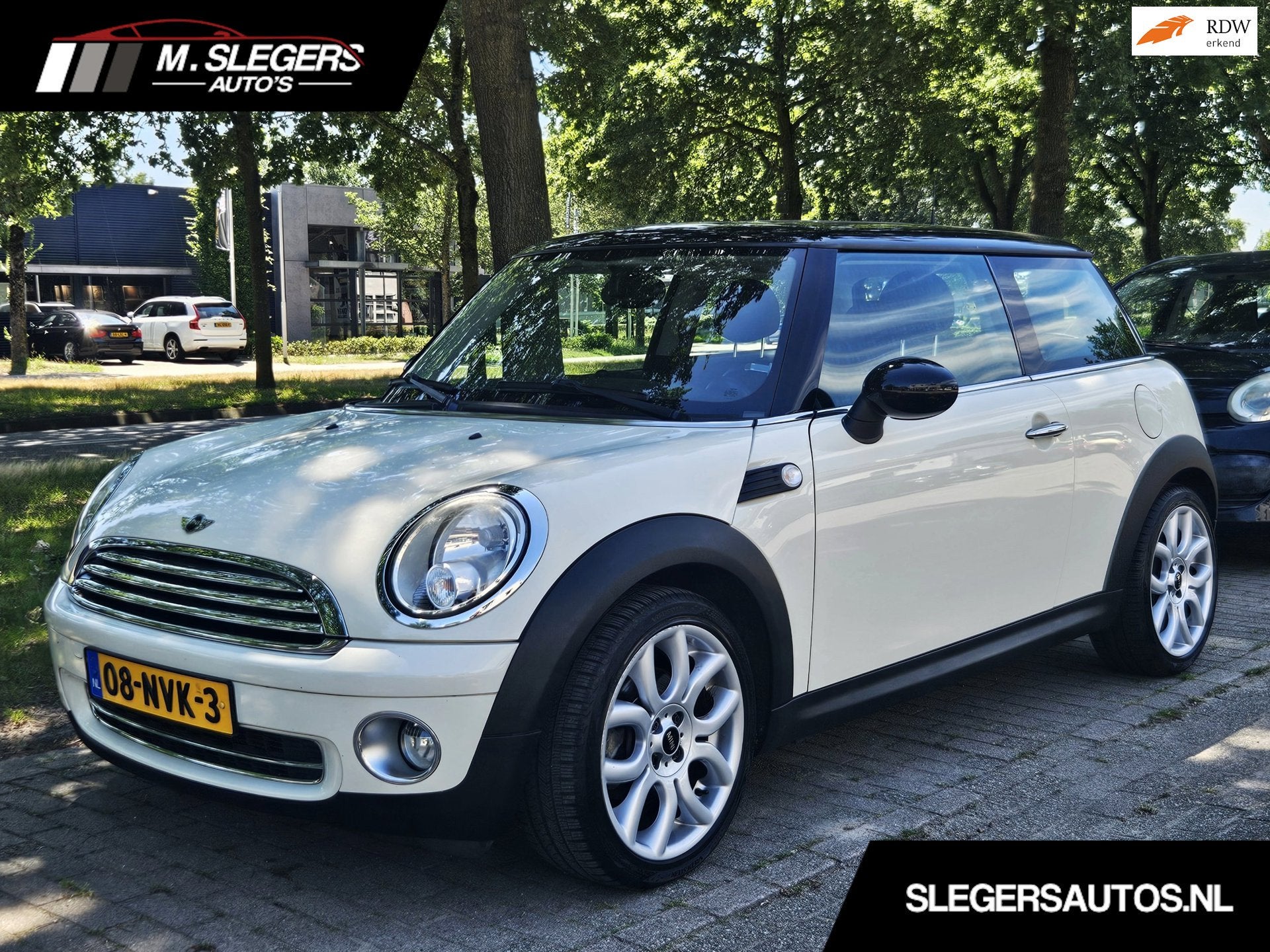 Mini 3-Deurs 1.6 Cooper Chili*Panodak*Leder*Zeer mooi!, Auto's, Mini, Gebruikt, 750 kg, 4 cilinders, 4 stoelen