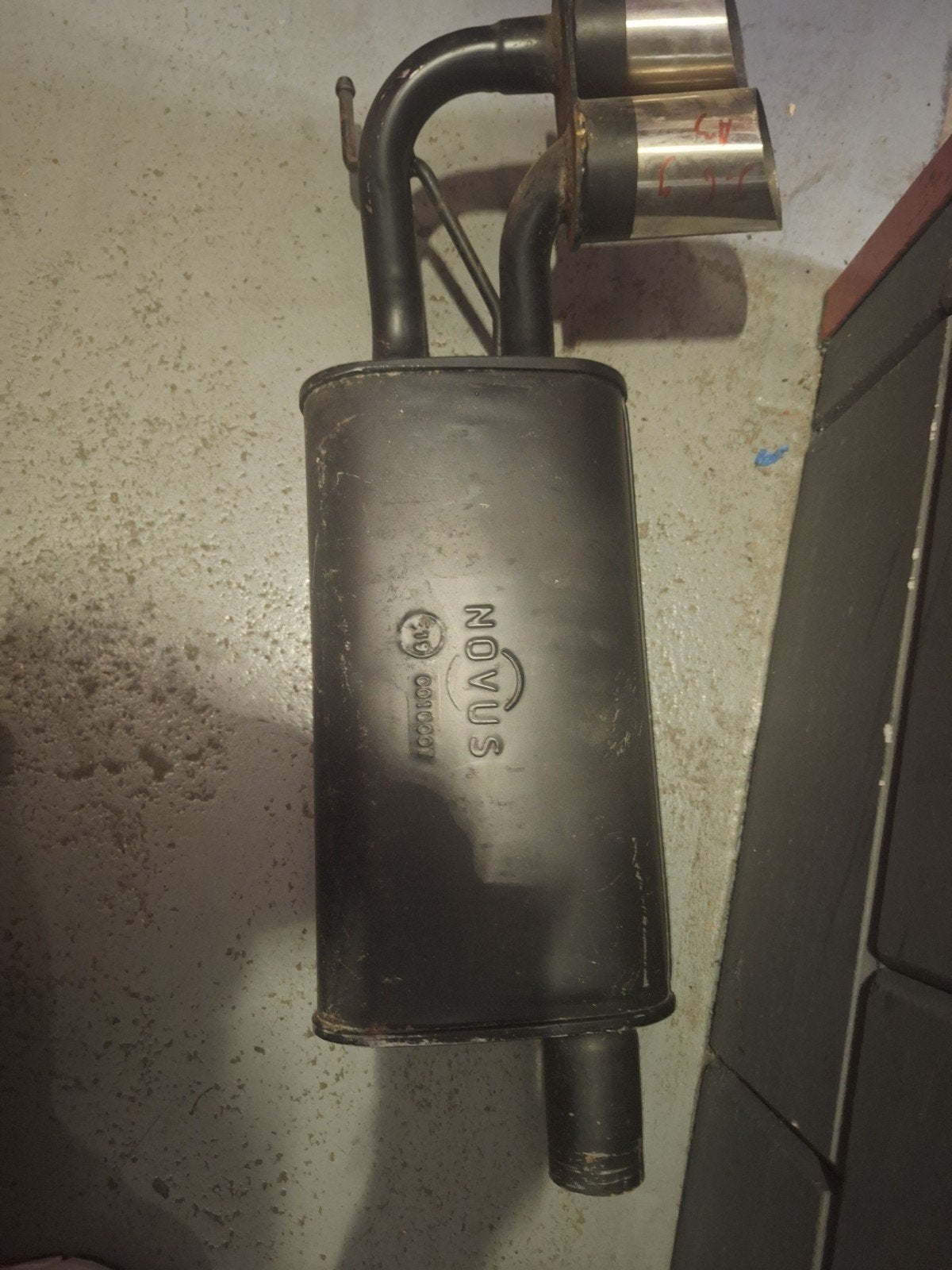 uitlaat demper golf 5 of 6, Ophalen, Gebruikt, Audi