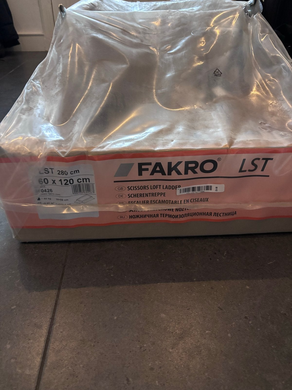 Fakro LST vlizotrap 120x60 Nieuw in verpakking, Trap, Nieuw, Ophalen of Verzenden, Opvouwbaar of Inschuifbaar
