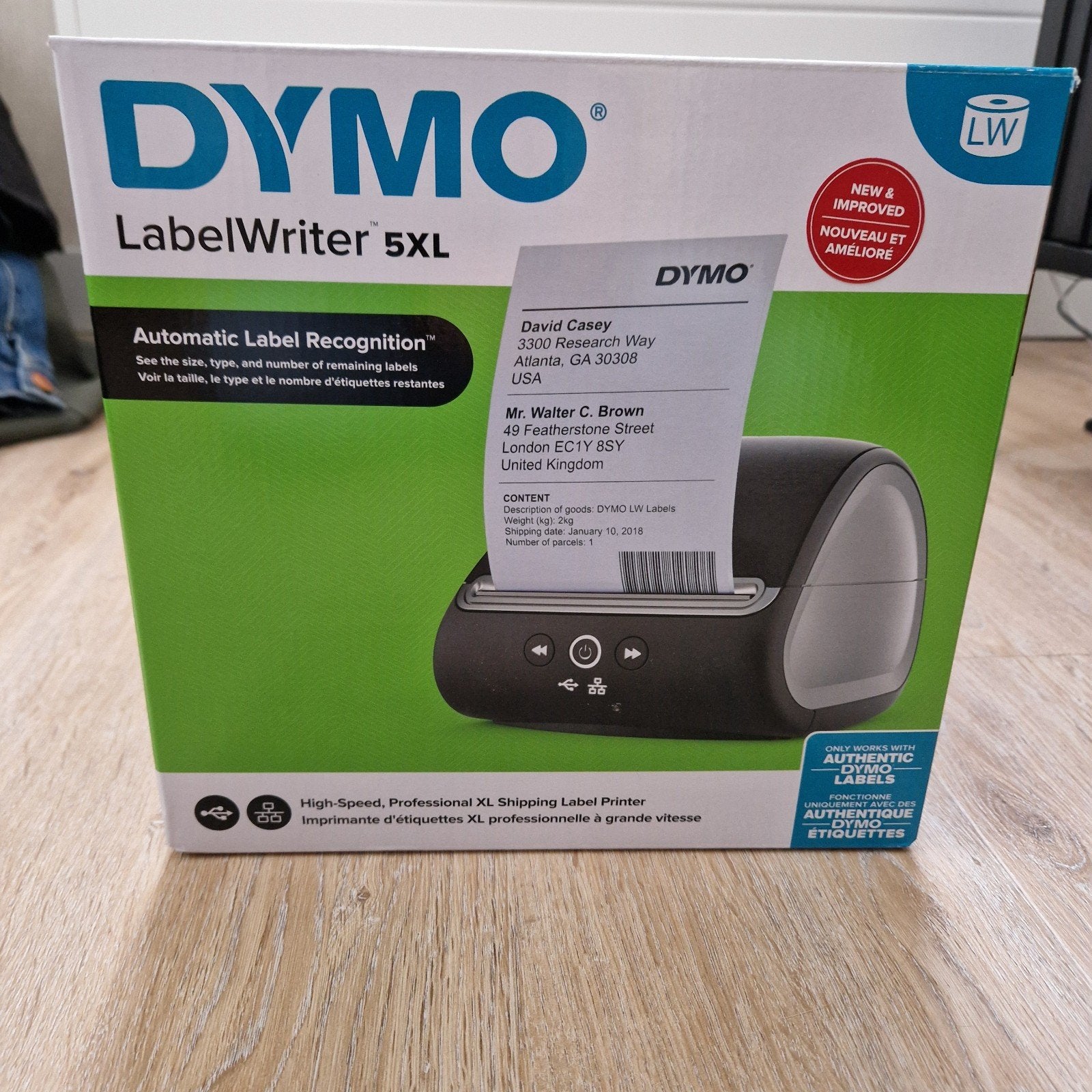 DYMO LabelWriter 5XL Labelprinter | Automatische labelherken, Computers en Software, Ophalen of Verzenden, DYMO