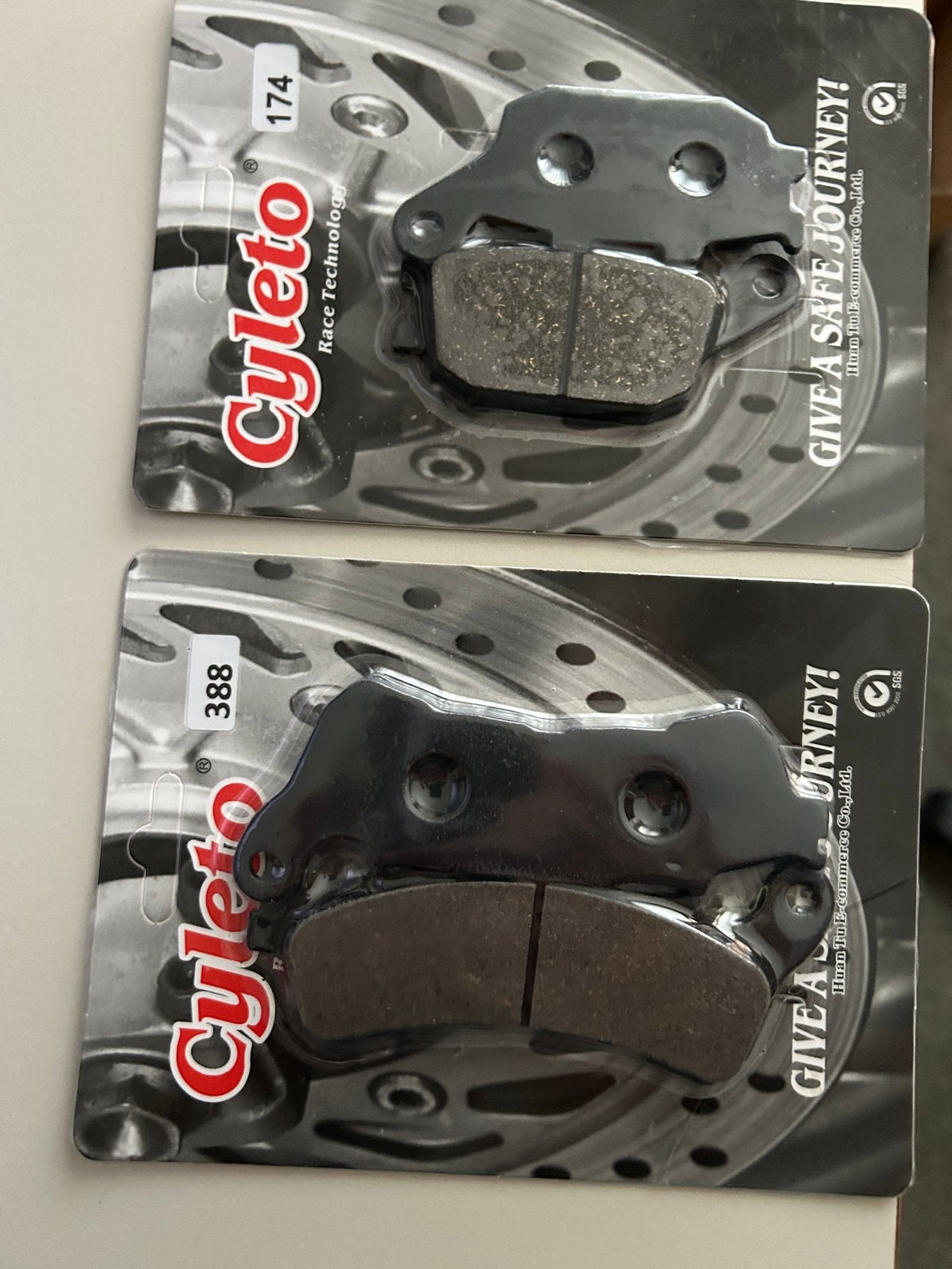Cyleto Remblokken Set voor Honda NC 700, Motoren, Ophalen of Verzenden, Nieuw