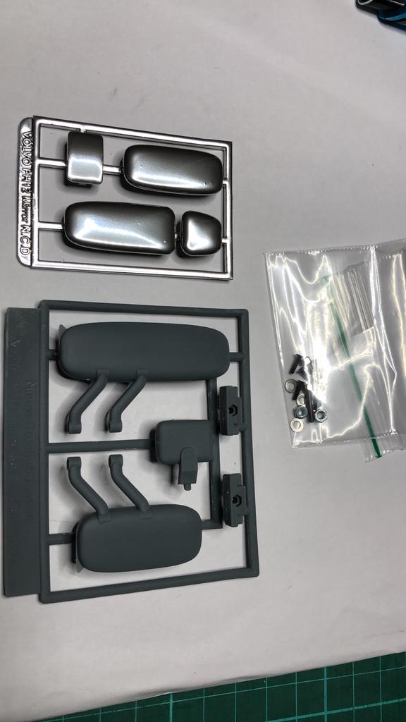 Modelbouw Volvo FH12 Spiegel set - Inklapbaar, Ophalen of Verzenden, Nieuw