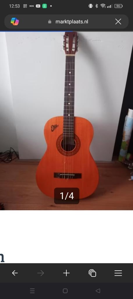 Gitaar, Ophalen, Gebruikt