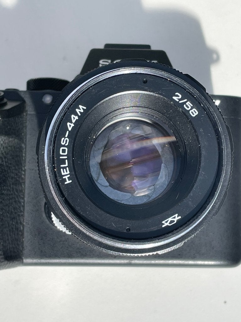 Helios-44M (CZ Biotar clone) 58mm f2 (KMZ) (M42 mount), Ophalen of Verzenden, Lens of Lenzen