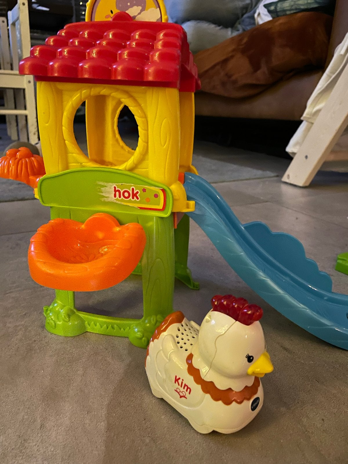 VTech Zoef Zoef Dieren Kippenhok met Kip Kim, Ophalen, Gebruikt, Jongen of Meisje