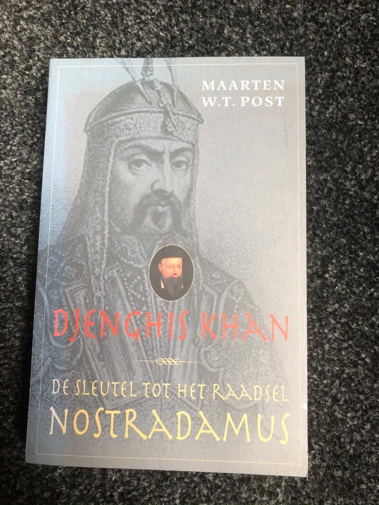 Djenghis Khan, de sleutel tot het raadsel Nostradamus, Ophalen of Verzenden, Gelezen, Spiritualiteit algemeen, Achtergrond en Informatie