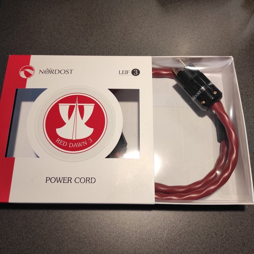 Nordost Red Dawn 3 power cord, -, -, Ophalen of Verzenden, Zo goed als nieuw