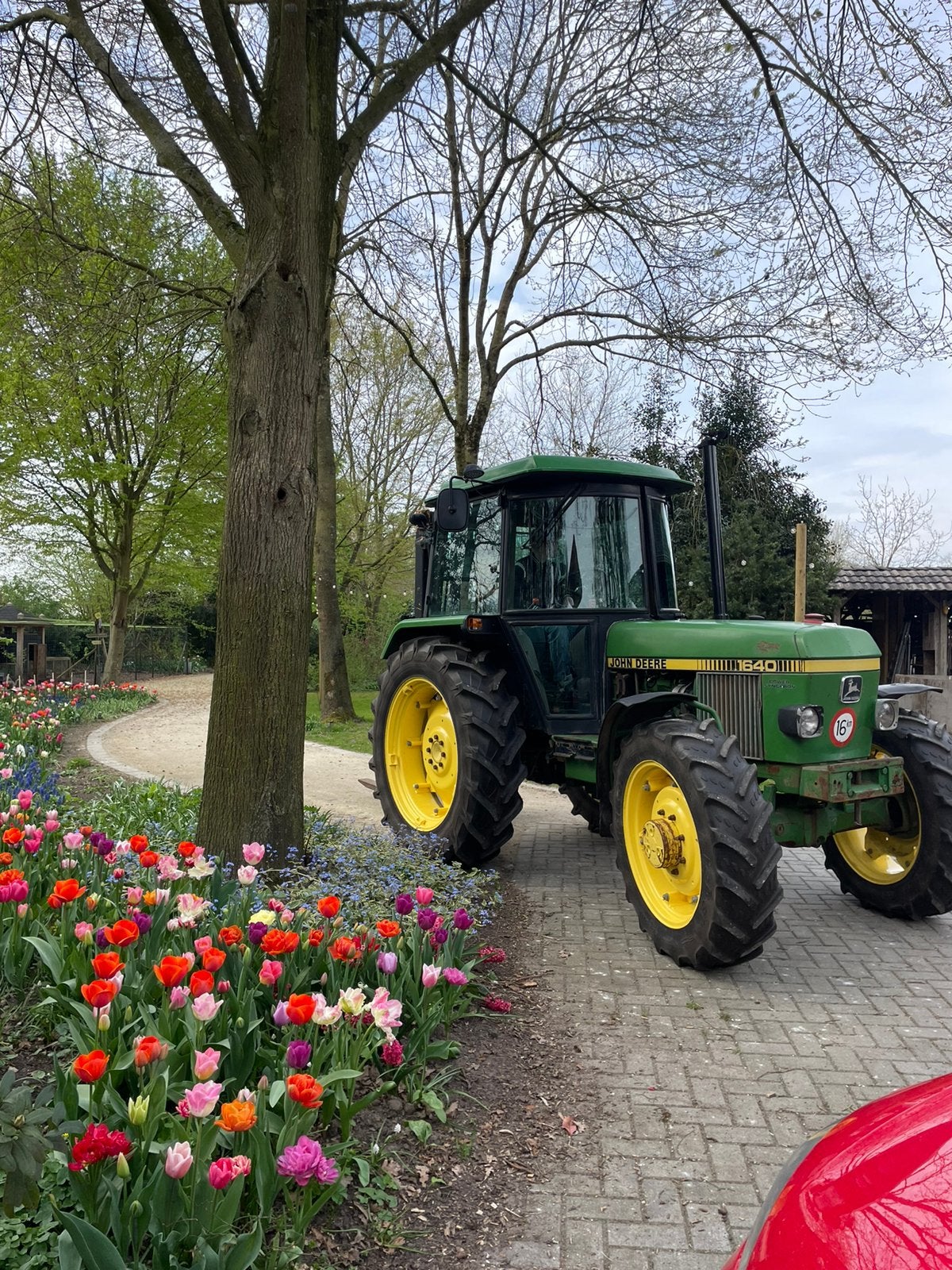 John Deere 1640 met 62 pk tractor, 4-cilinder, SG2 cabine, Oldtimer, Tot 80 Pk, 7500 tot 10000, Ophalen