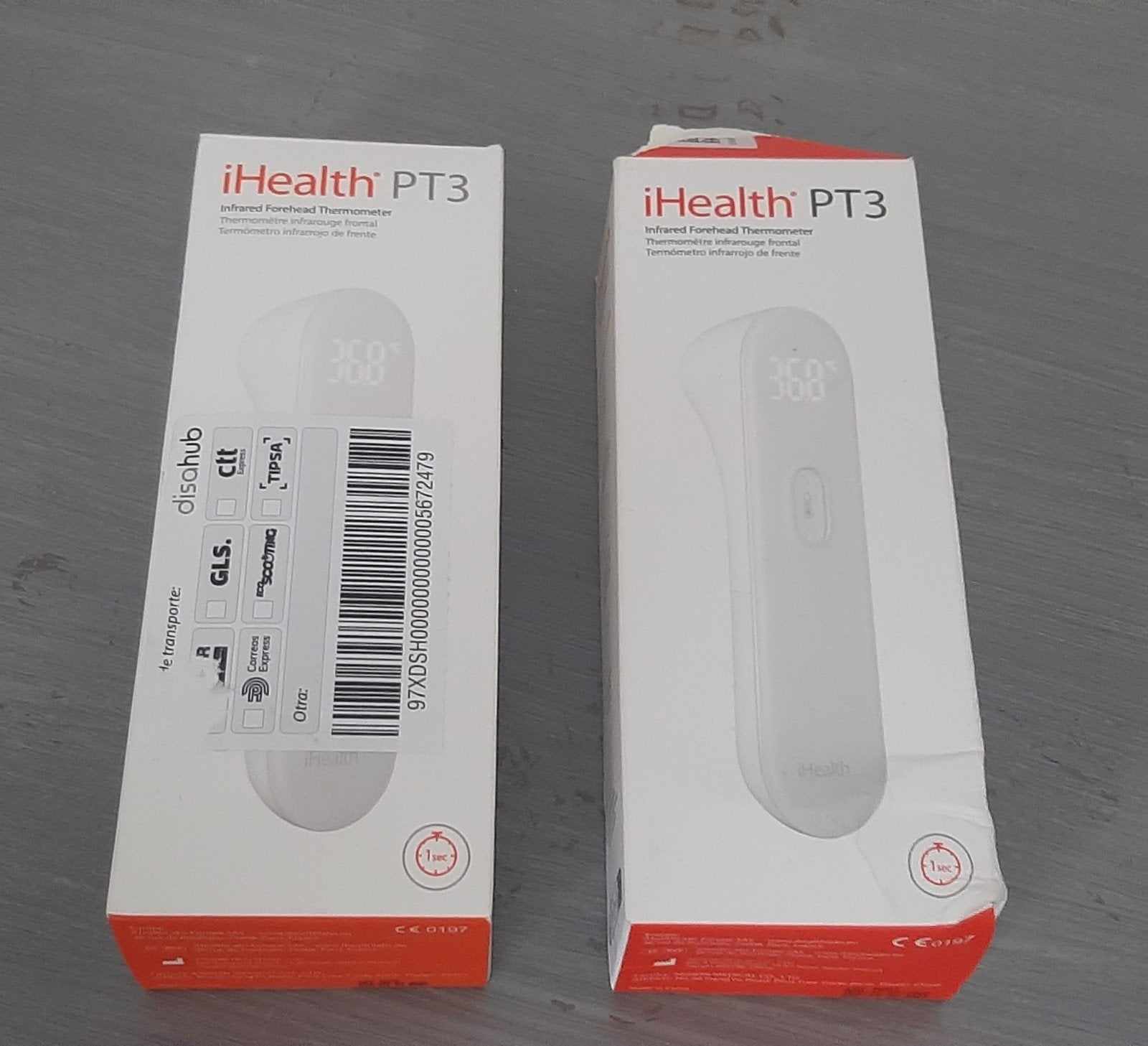 iHealth PT3 Infrarood Voorhoofdthermometers - Nieuw in doos, Ophalen of Verzenden, Nieuw, Overige typen