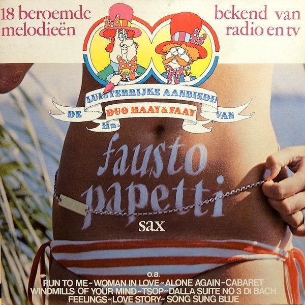 LP - Fausto Papetti ‎– Duo Haay & Faay Presenteert Fausto Pa, LP, Gebruikt, Ophalen of Verzenden, Jazz