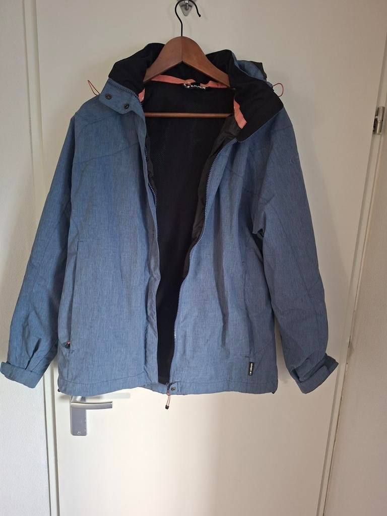 Eider windbreaker, denim look, maat L, Ophalen of Verzenden, Zo goed als nieuw, Blauw
