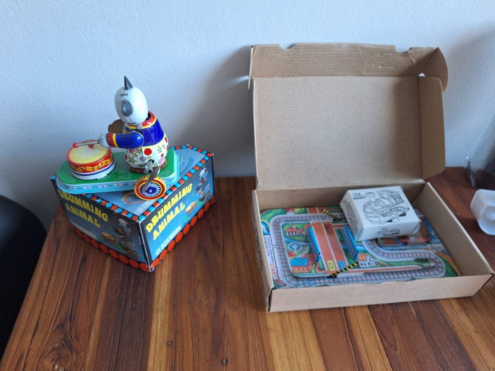 tinnen speelgoed tin toys, Ophalen of Verzenden, Zo goed als nieuw, Poppenhuis