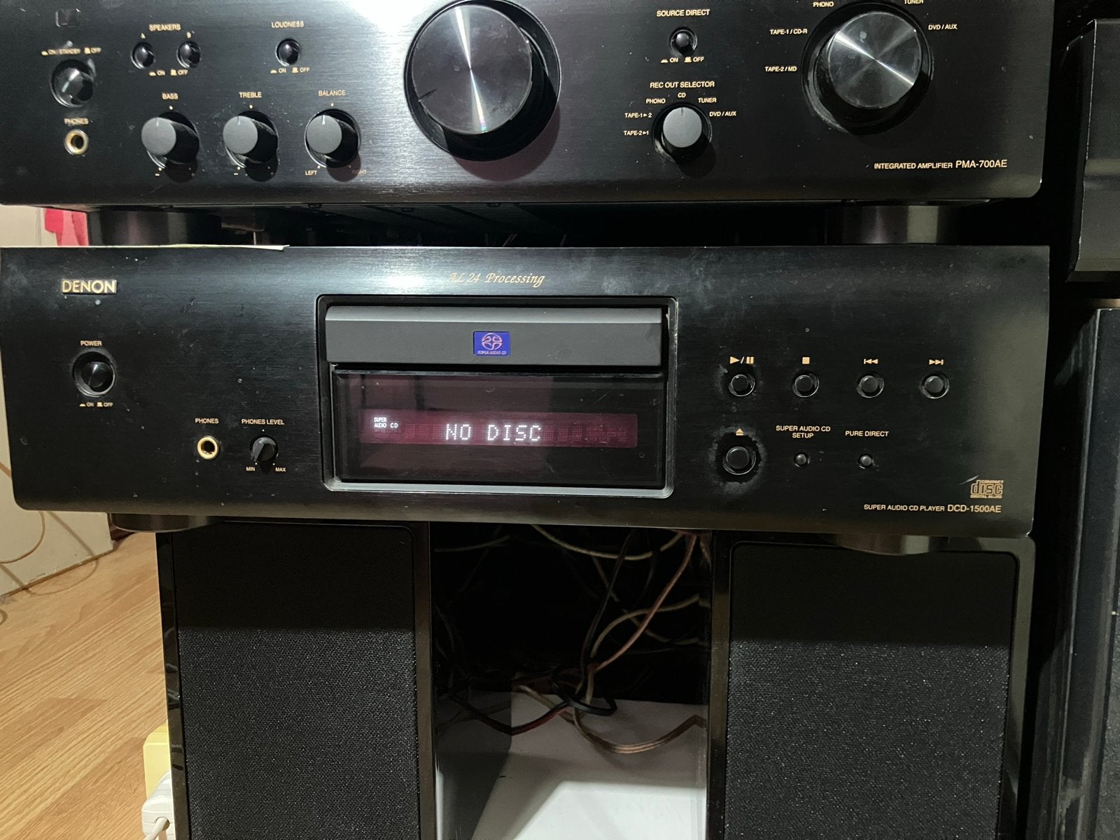 Denon DCD-1500AE Super Audio CD-speler, Ophalen of Verzenden, Gebruikt, Overige merken