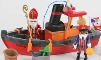playmobil GEZOCHT schoorsteen Sint boot, Ophalen of Verzenden, Gebruikt, Los playmobil
