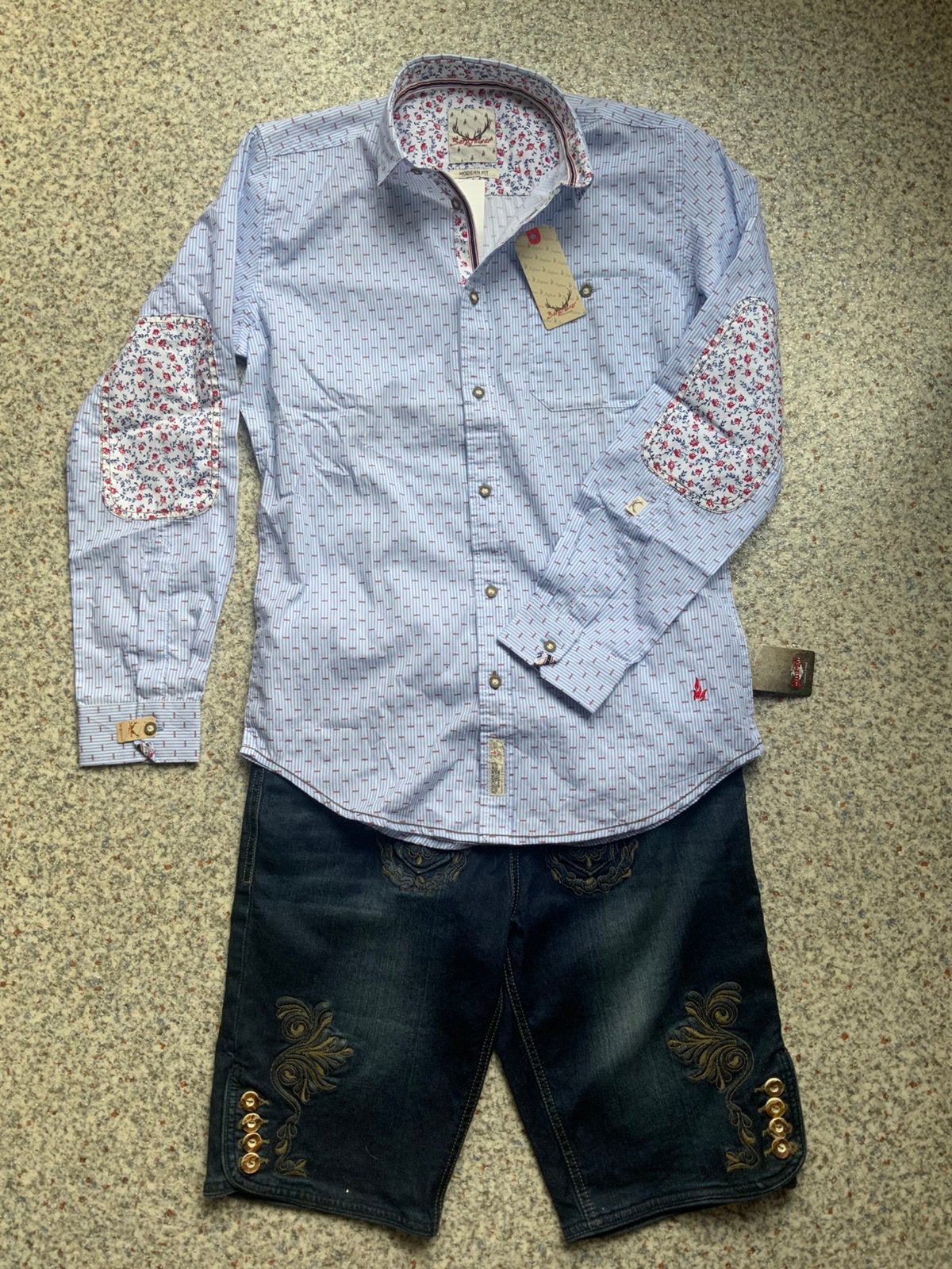 Oktoberfest heren / jongens set mt S NIEUW, Kleding | Heren, Nieuw, Ophalen of Verzenden, Overige thema's, Kleding
