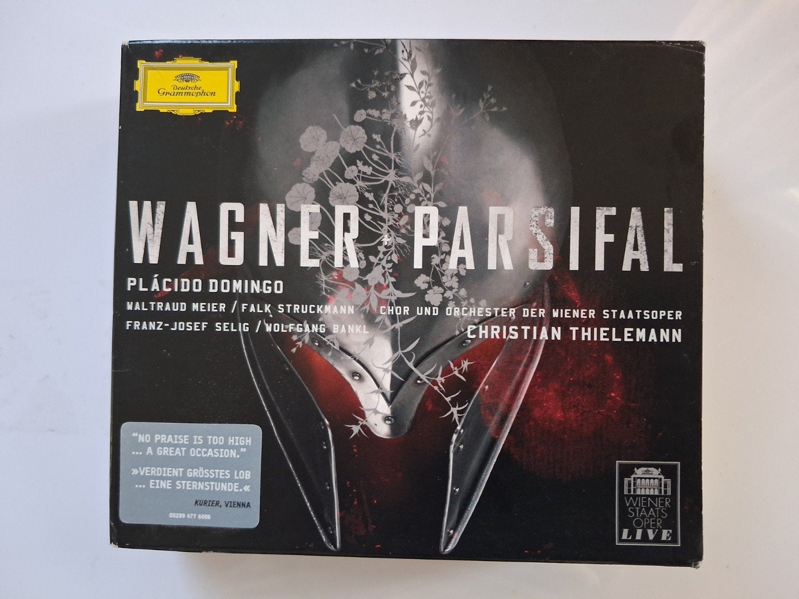 Wagner Parsifal - Plácido Domingo - 4 CD Boxset, Ophalen of Verzenden