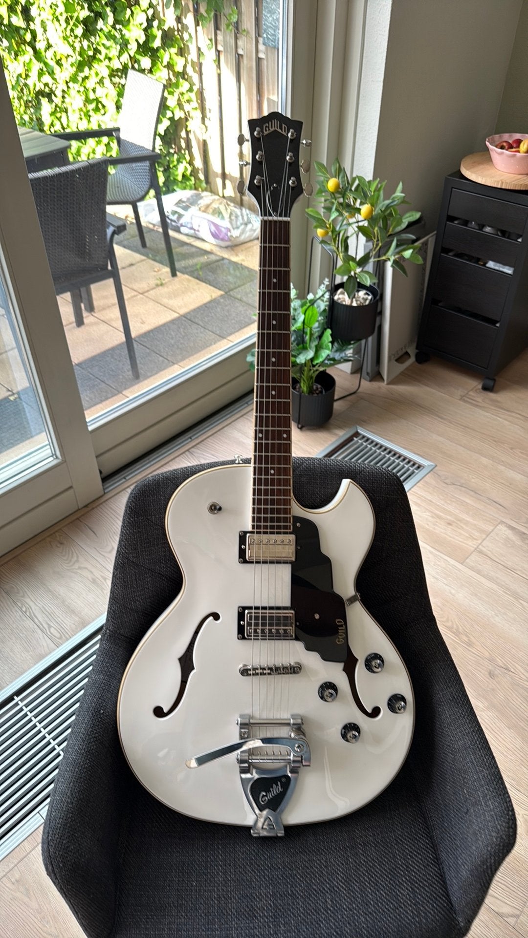 Starfire 1 Guild (enkel gebruikt), Muziek en Instrumenten, Ophalen of Verzenden, Gebruikt, Solid body