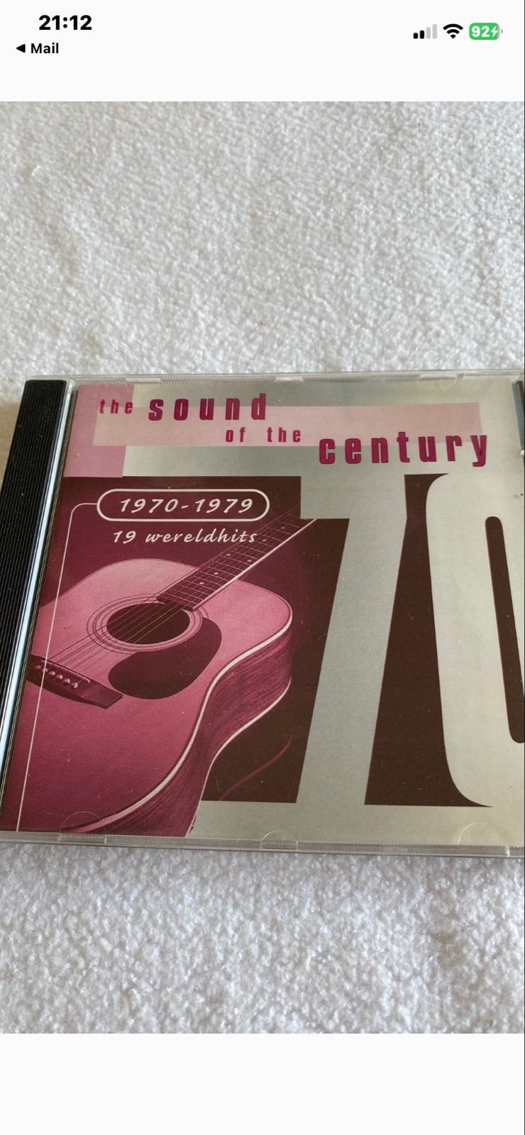 The Sound of the Century 1970-1979 - 19 Wereldhits CD, Gebruikt, Ophalen of Verzenden, Verzamelalbum, Pop