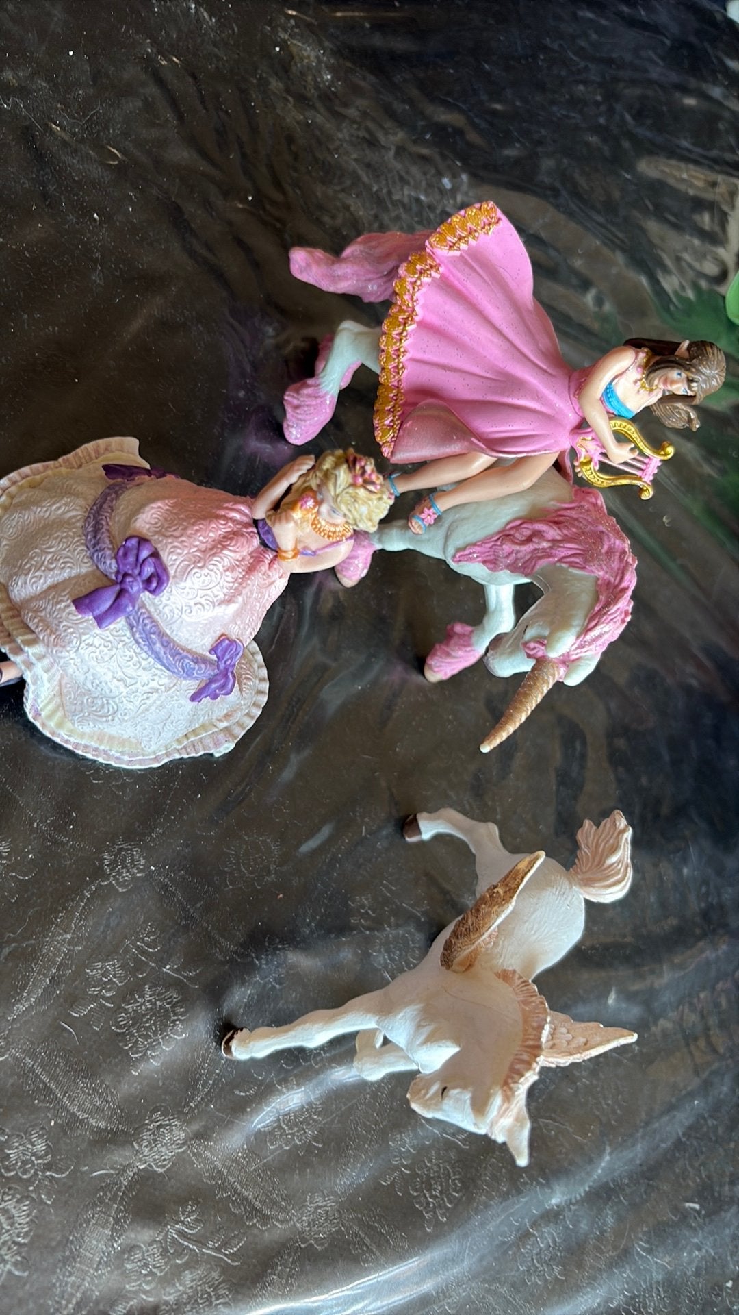 Setje prinsessen en paarden Papo, Ophalen of Verzenden, Gebruikt