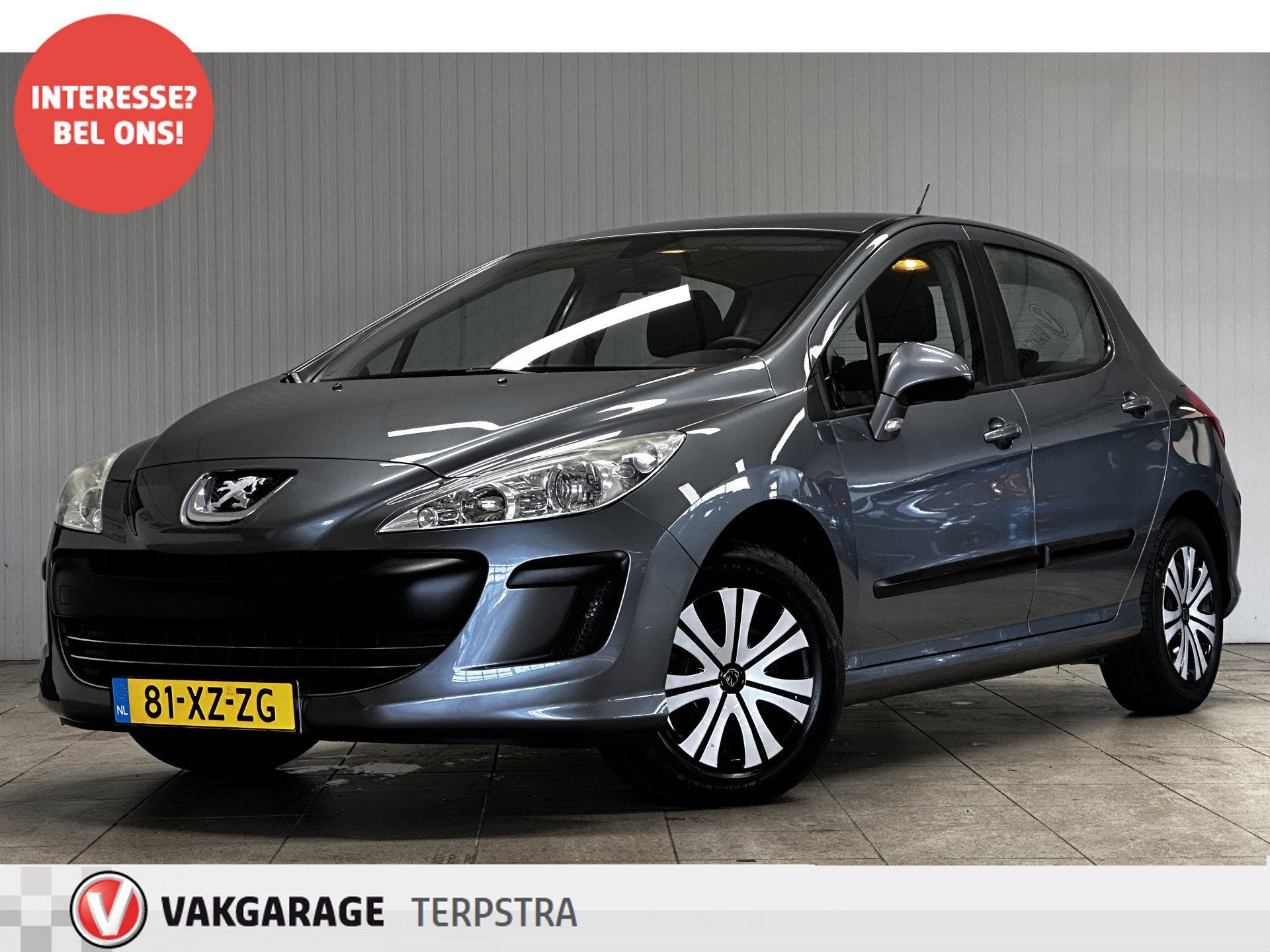 Peugeot 308 1.6 VTi X-line/ Trekhaak/ 5-Drs/ Airco/ Cruise/, Auto's, Voorwielaandrijving, Gebruikt, 4 cilinders, 1650 kg