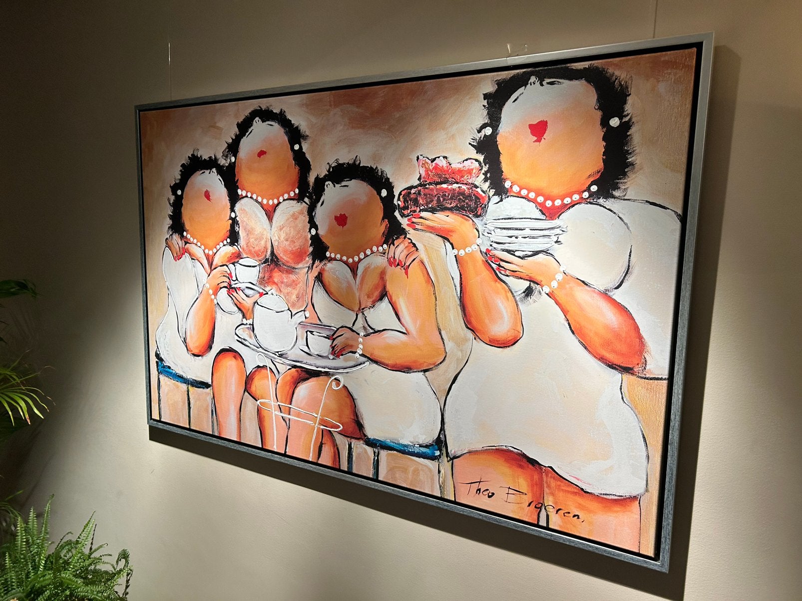 De dikke dames (mooie replica), Antiek en Kunst, Ophalen