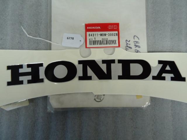 CBR600F 1999 - 2000 Honda Sticker D1-23036, Motoren, Accessoires | Overige
